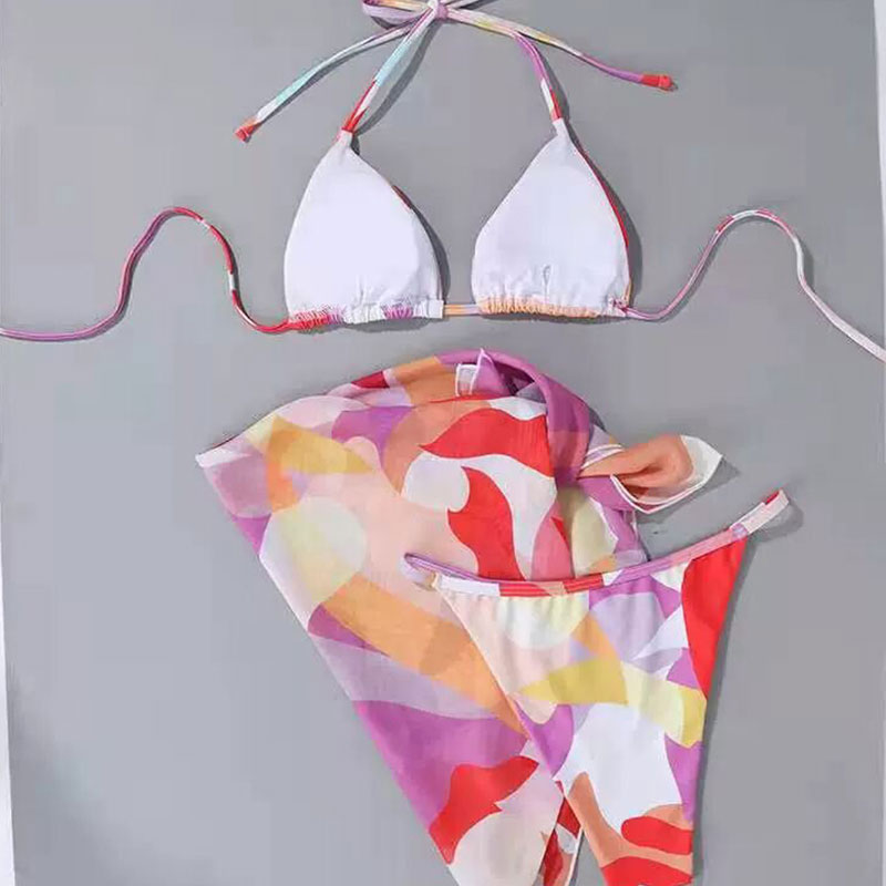 Swimwear Manufacturer Custom 3piece Bikini Sets3