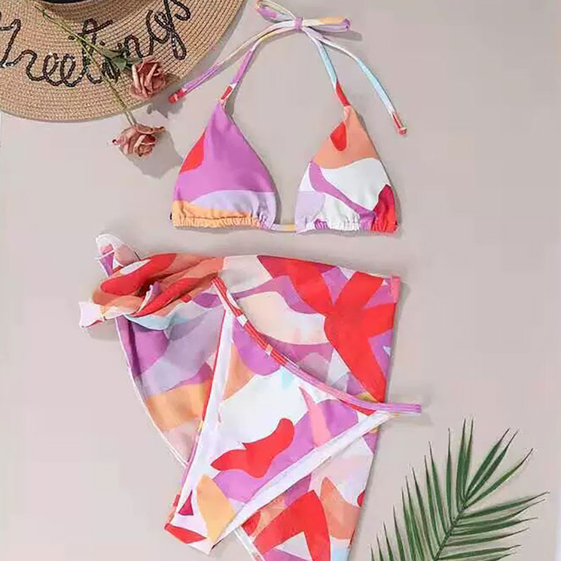 Swimwear Manufacturer Custom 3piece Bikini Sets4