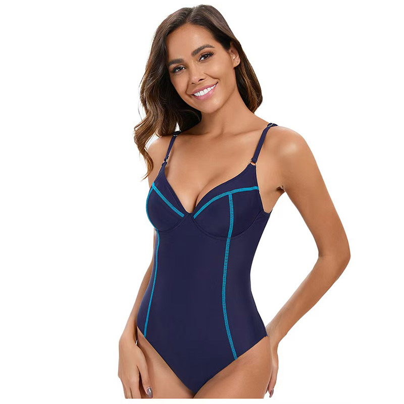 Best Design Sexy Women One Piece Swimwear Suit OEM ODM Service Beach Wear Women's Swimsuit for Adults -1