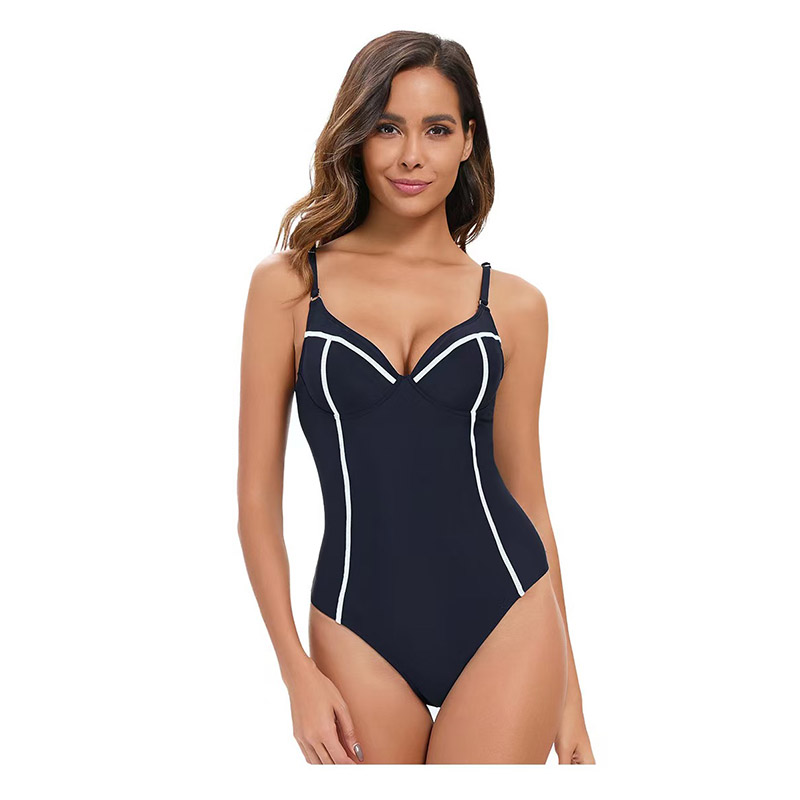 Best Design Sexy Women One Piece Swimwear Suit OEM ODM Service Beach Wear Women's Swimsuit for Adults -3