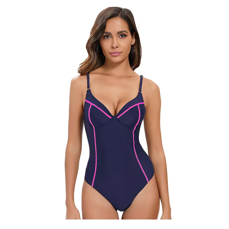 Best Design Sexy Women One Piece Swimwear Suit OEM ODM Service Beach Wear Women's Swimsuit for Adults -4