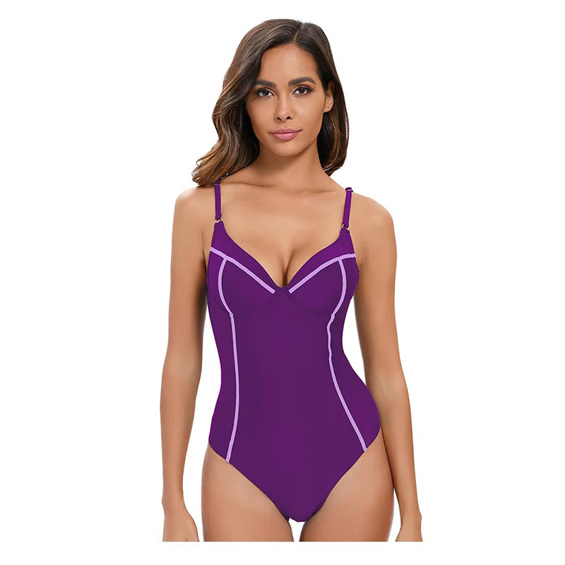 Best Design Sexy Women One Piece Swimwear Suit OEM ODM Service Beach Wear Women's Swimsuit for Adults -5