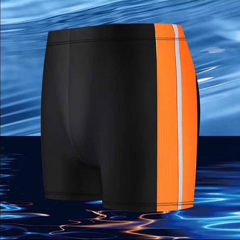 Custom Logo Unisex Nylon Spandex Men Swimming Shorts-4