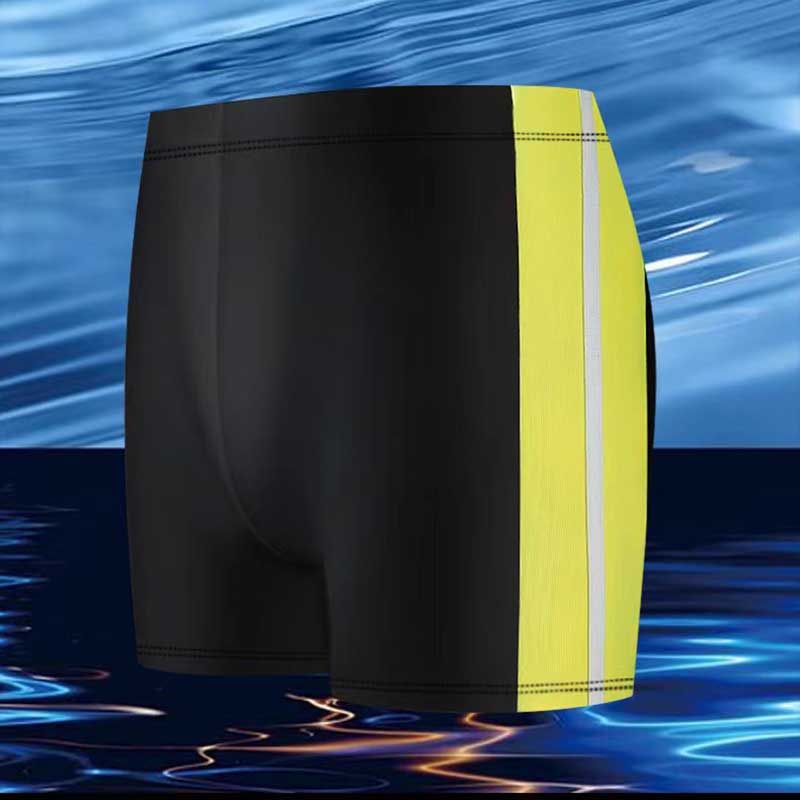 Custom Logo Unisex Nylon Spandex Men Swimming Shorts-5