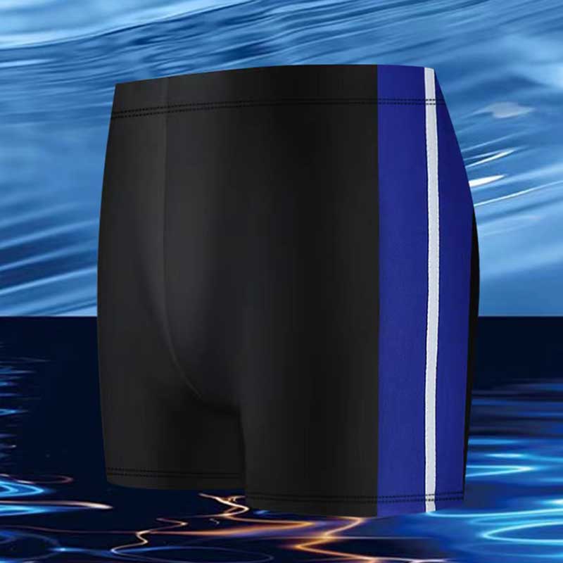 Custom Logo Unisex Nylon Spandex Men Swimming Shorts-6