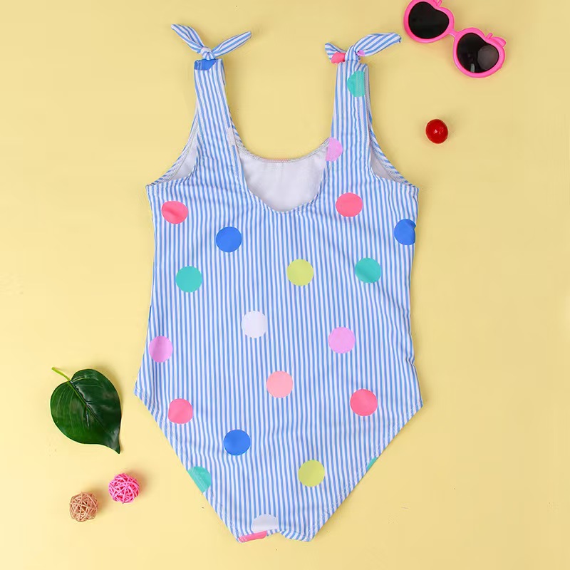 Customize Printed UPP50+Toddler Infant Baby Girls Swimsuit Kids One Piece Swimwear Bathing Suit Summer Beach Bikini -2