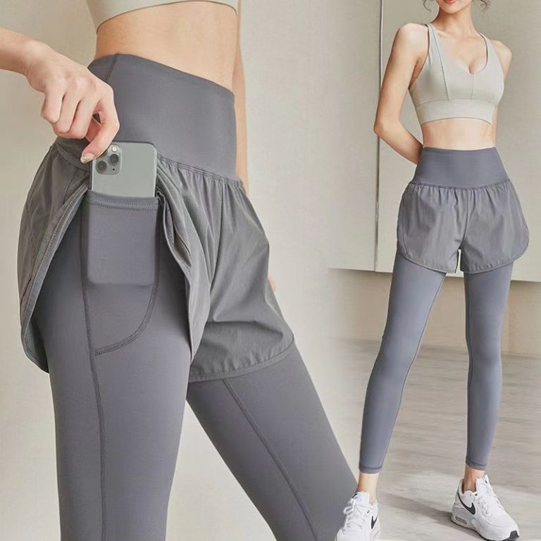 Fitness Women Leggings Push Up Women High Wwaist Pocket Workout Leggings 2024 Fashion Casual Leggings Mujer Long Pants-1