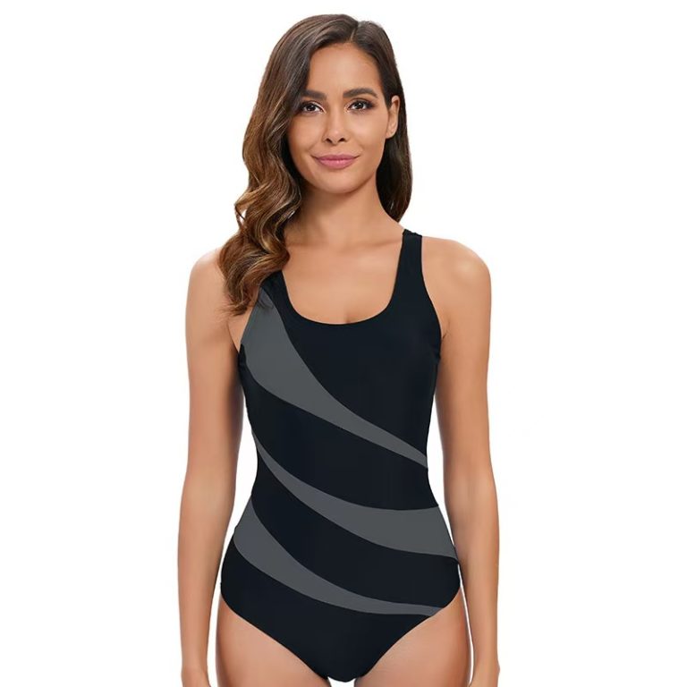 One Piece Swimsuit Women Swimwear-1