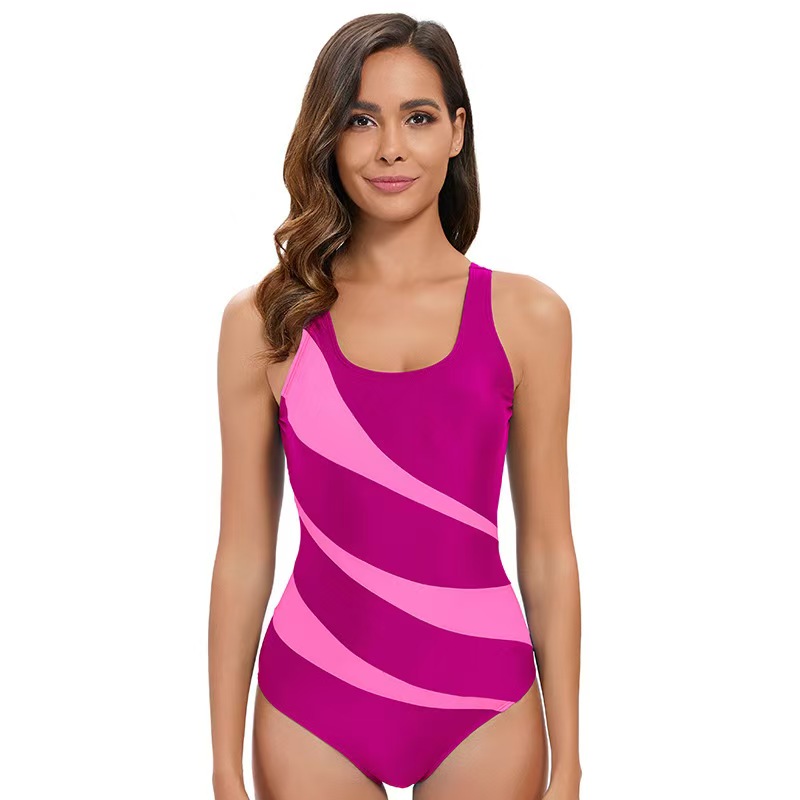 One Piece Swimsuit Women Swimwear-2