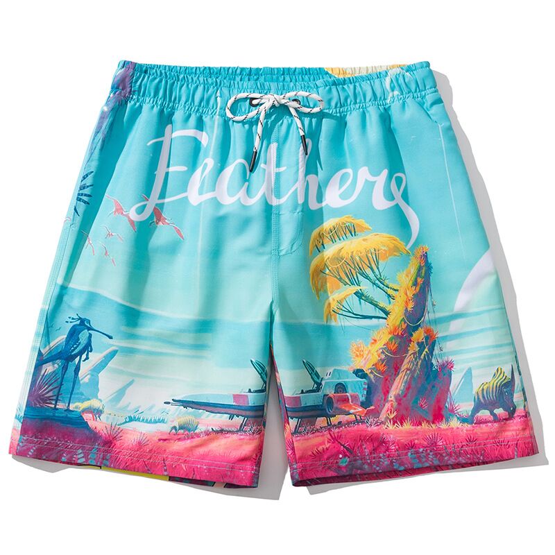 Quick Dry Men Boardshorts Swim Trunks Beach Swimwear Swmming Shorts Printed Beachwear